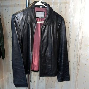 Leather jacket